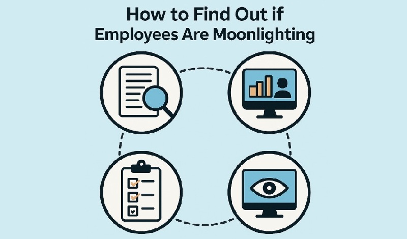 find out employee moonlighting