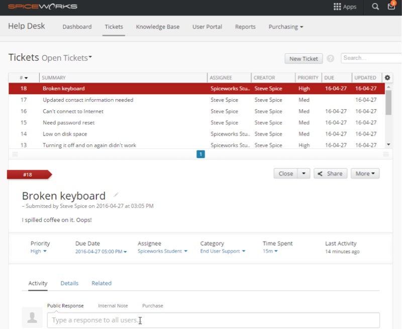 Freshservice best help desk software