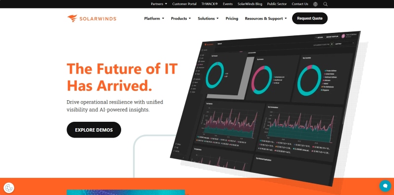 SolarWinds Service Desk help desk software
