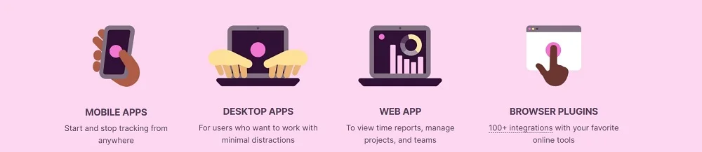 toggl track platforms