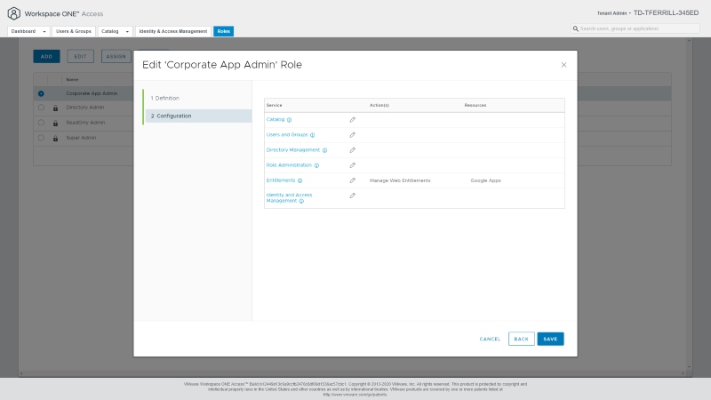 vmware workspace endpoint privilege management software