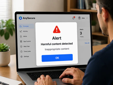 anysecura let you protect kids anytime
